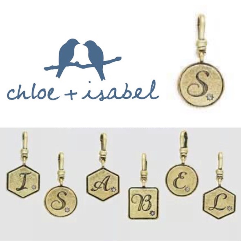 🆕 “S” Trésors Heirloom Initial Charm c+i C028S